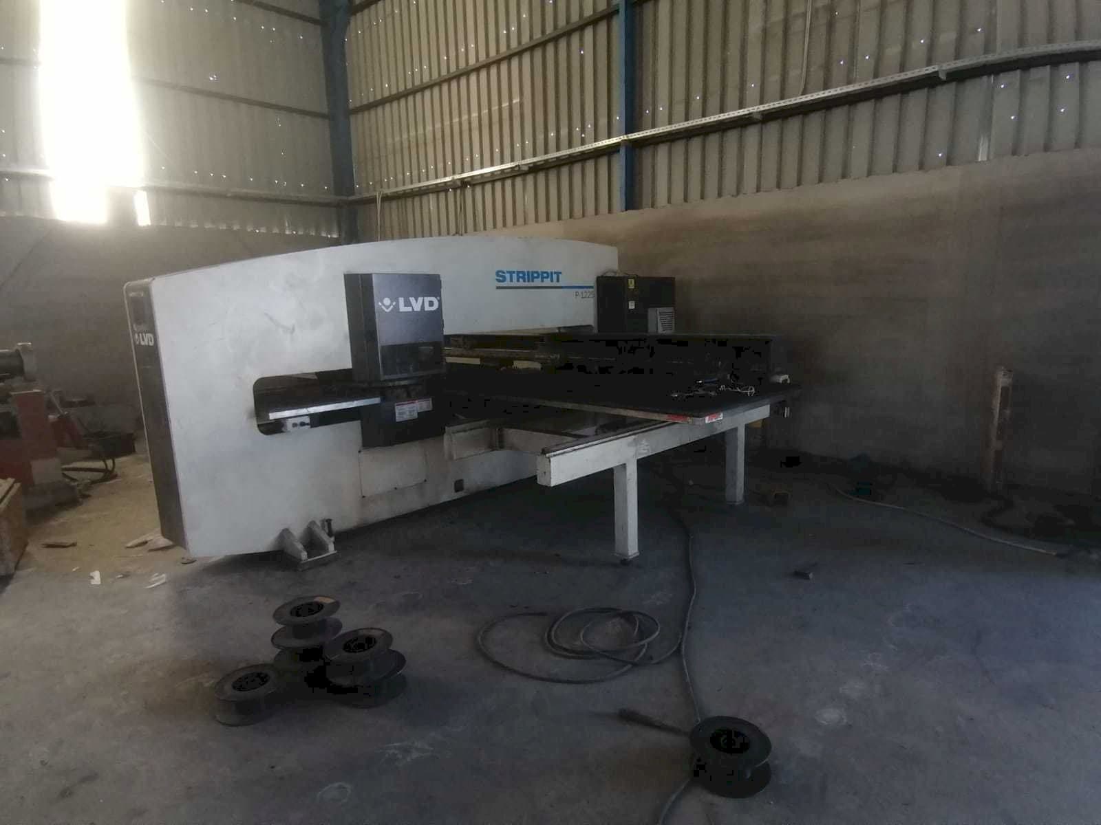 Front view of LVD P-1225  machine