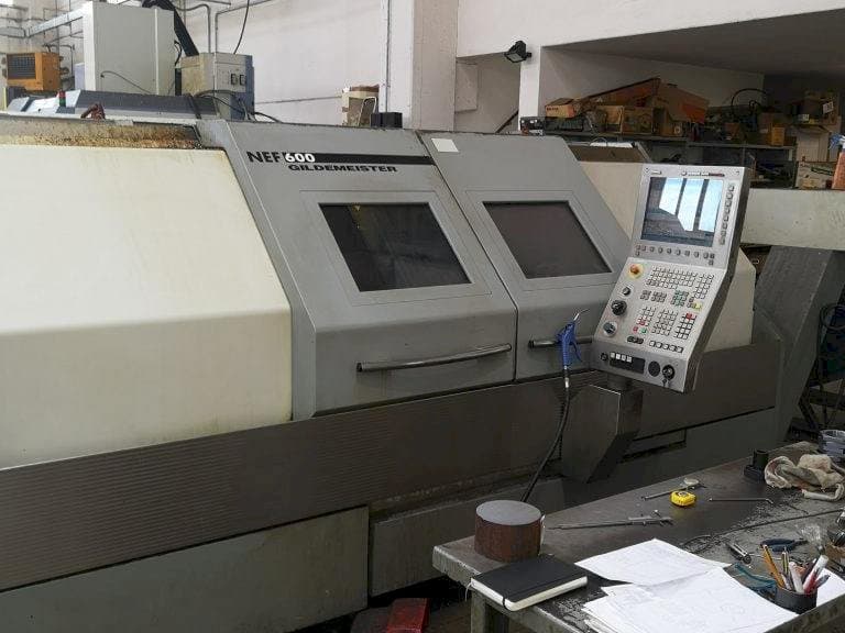 Front view of Gildemeister NEF 600  machine