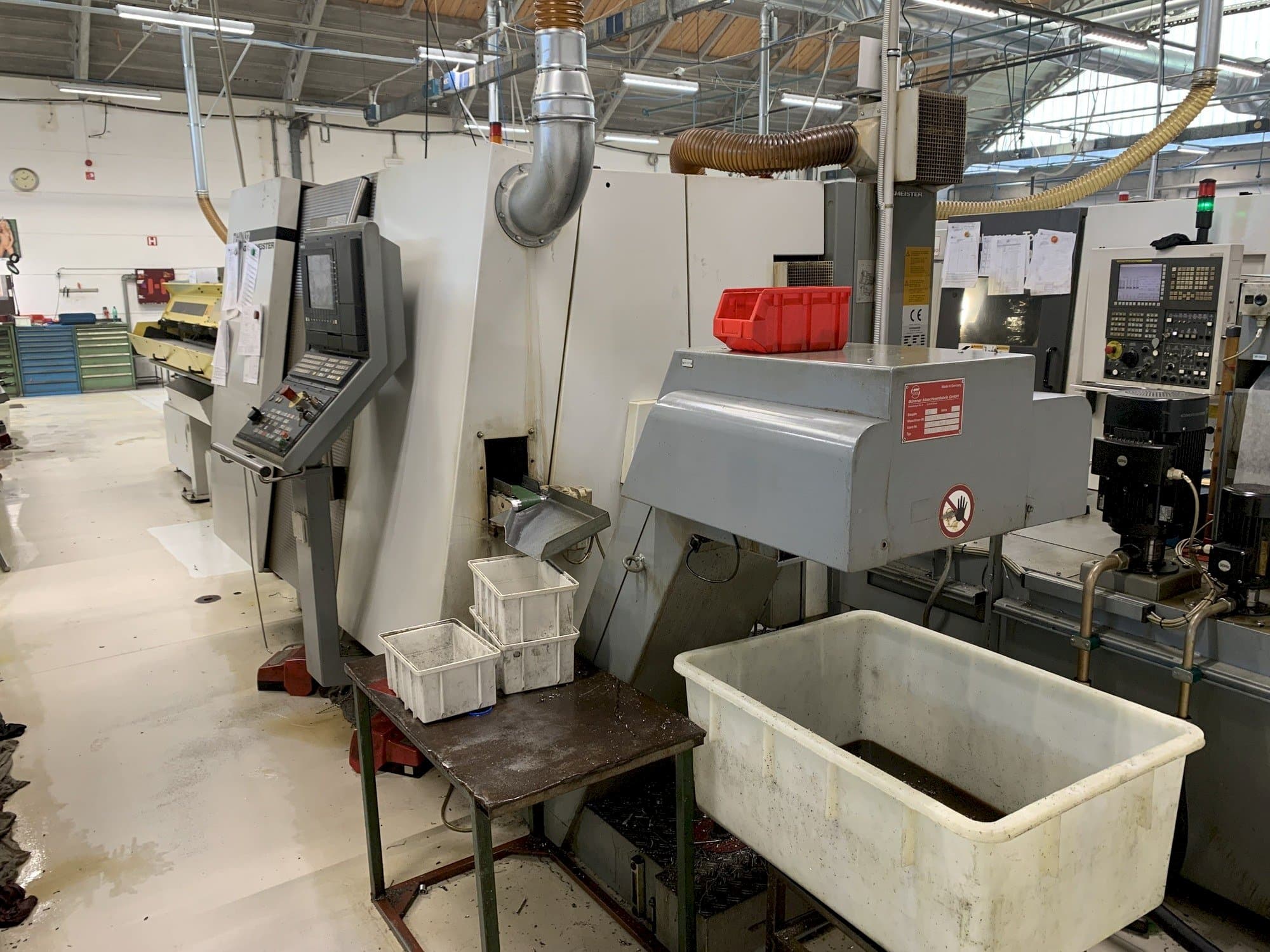 Front view of Gildemeister Twin 32  machine