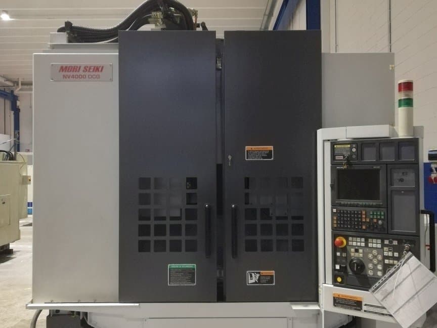 Front view of MORI SEIKI NV 4000 DCG  machine