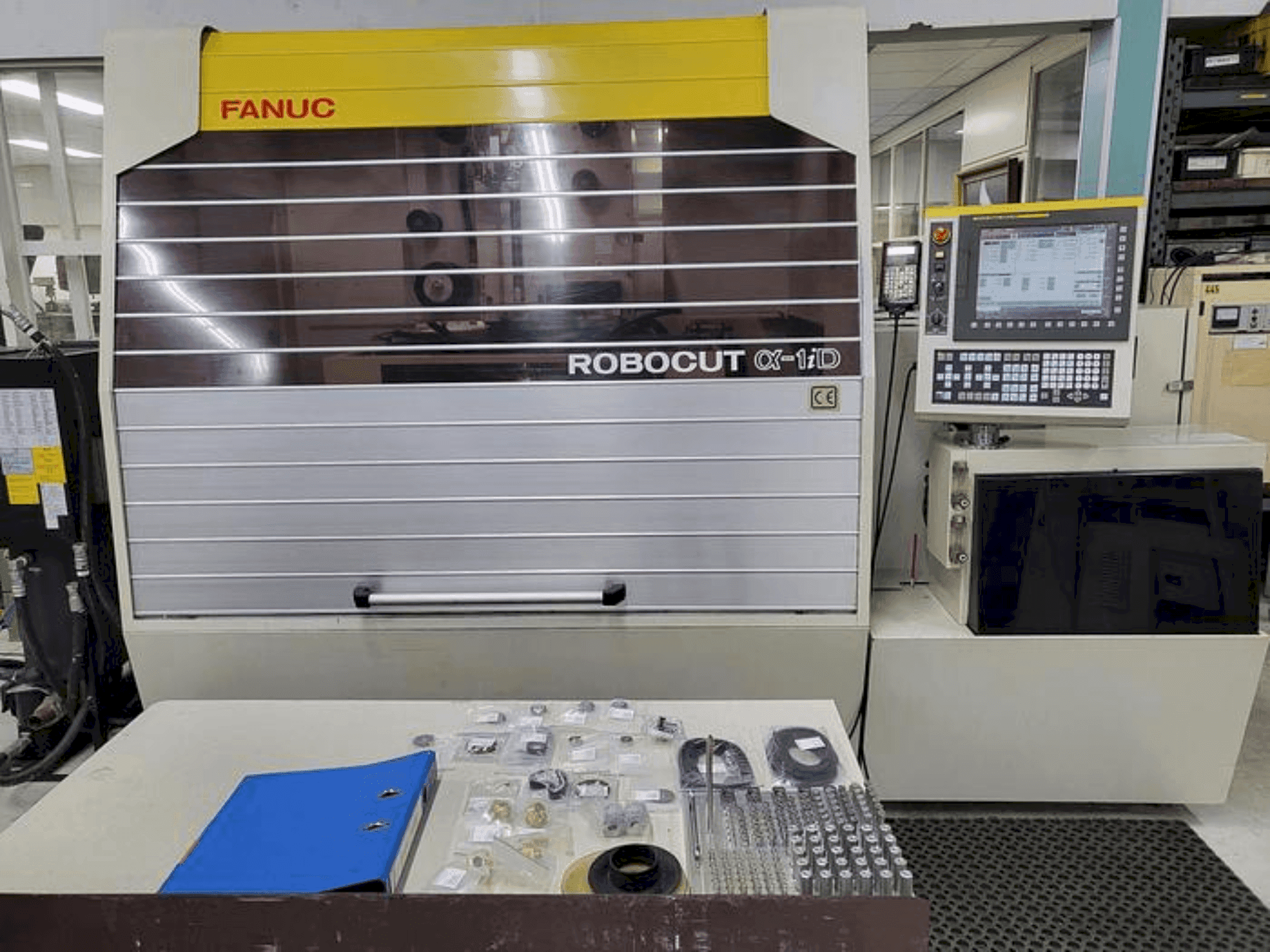Front view of FANUC Alpha 1ID  machine