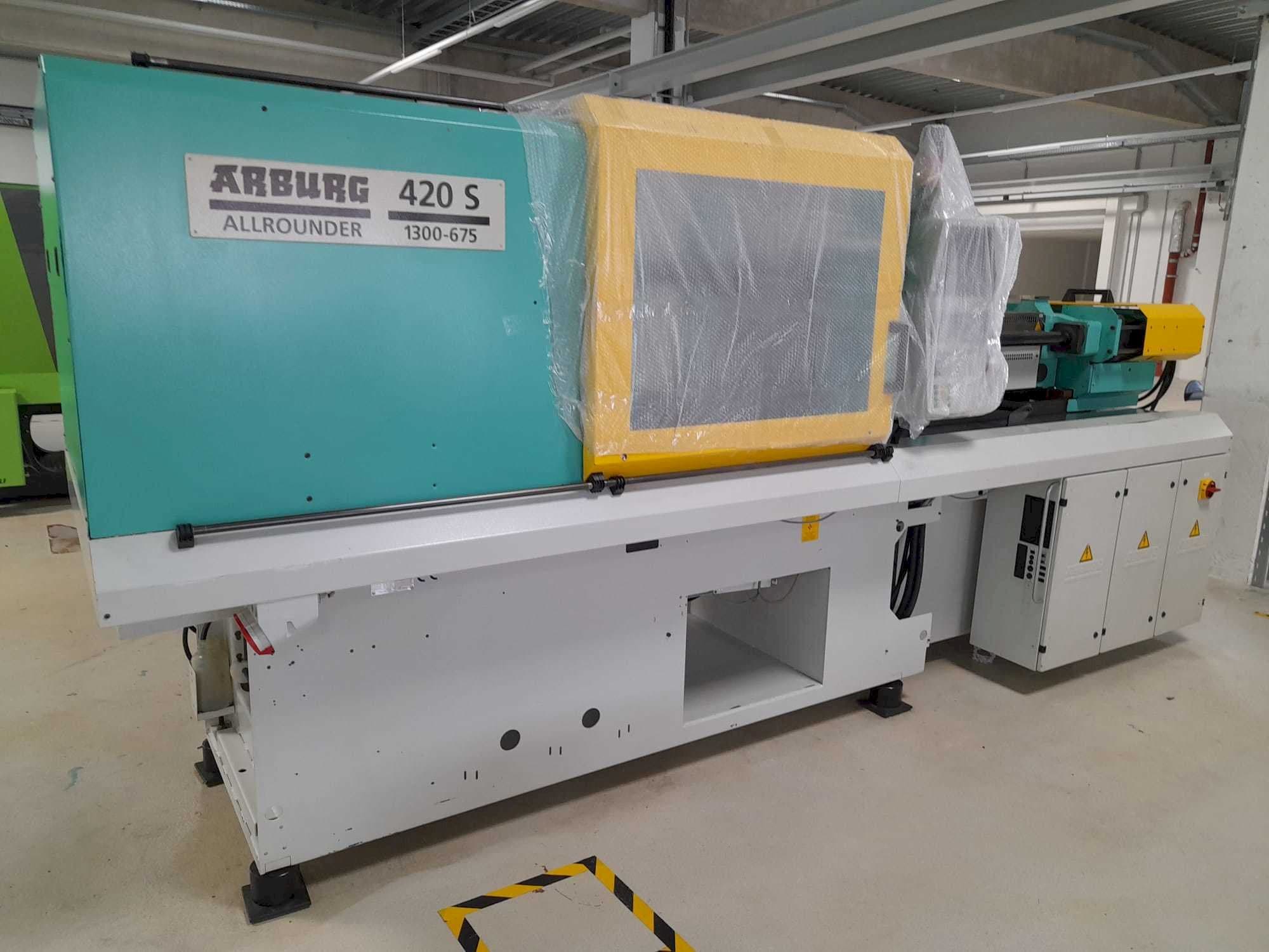 Front view of Arburg Allrounder 420S 1300-675  machine