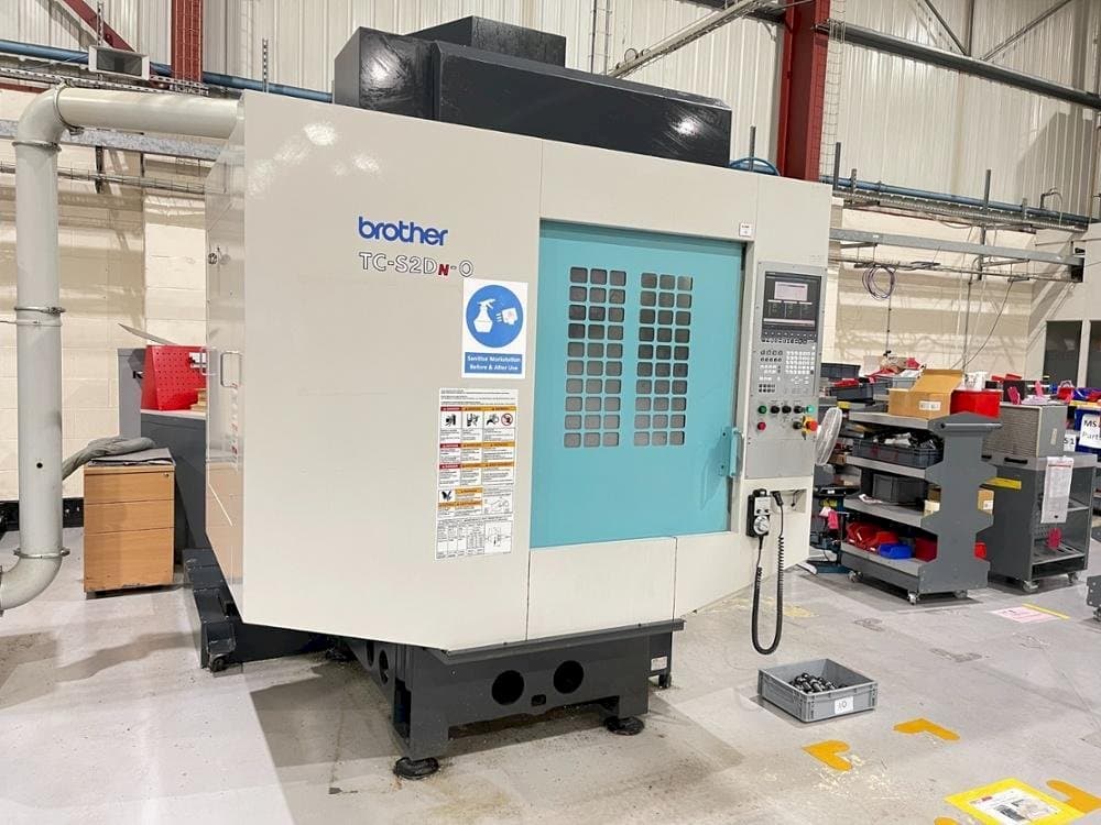 Front view of Brother TC-S2DN-0  machine