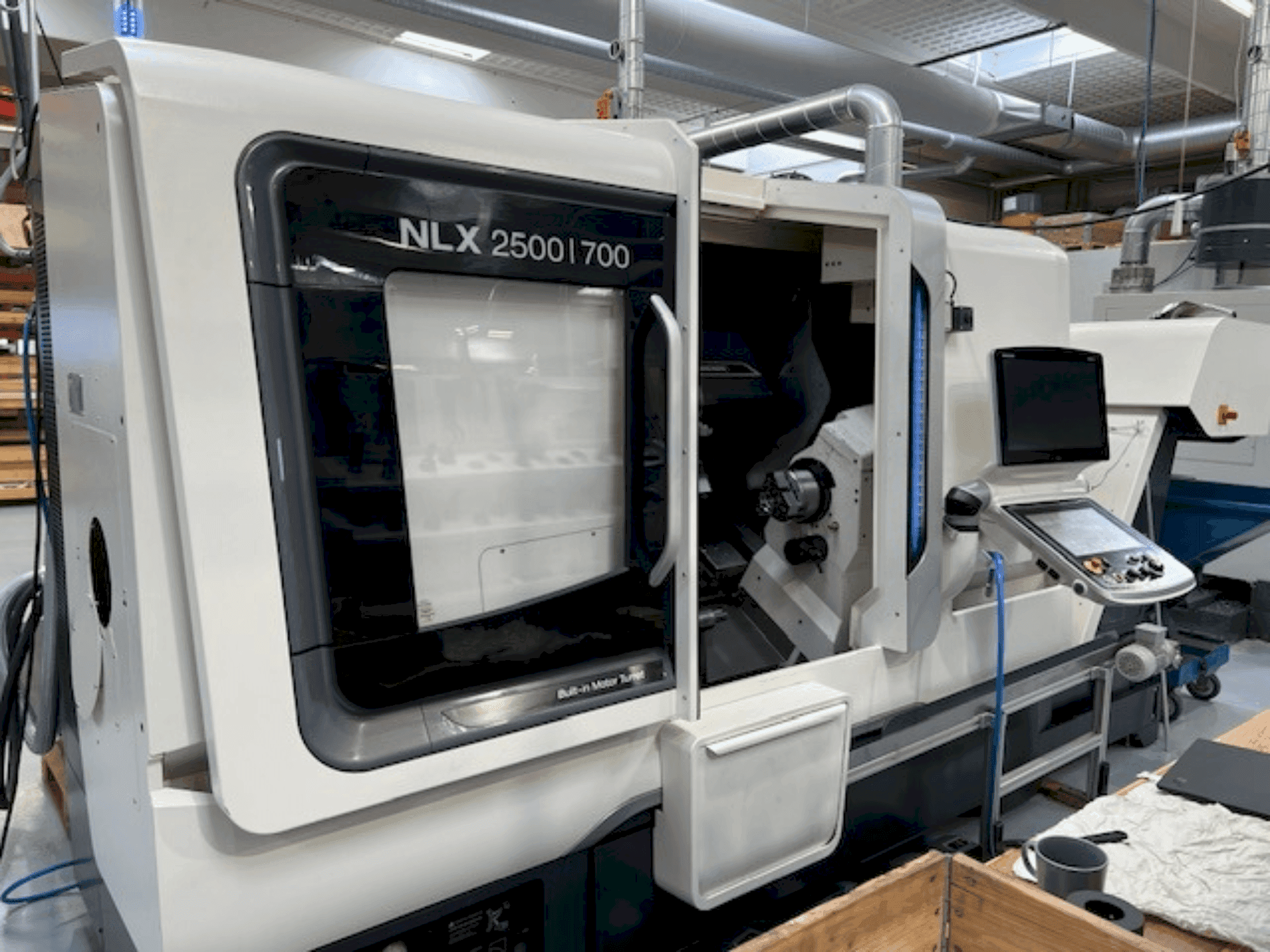 Front view of DMG MORI NLX2500SY/700  machine