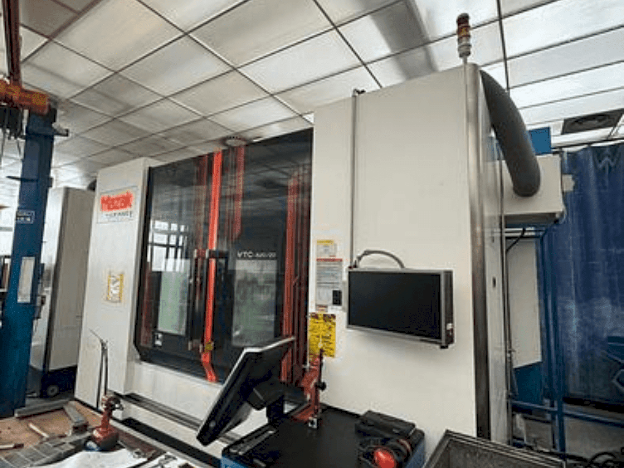 Front view of Mazak VTC 820/20  machine