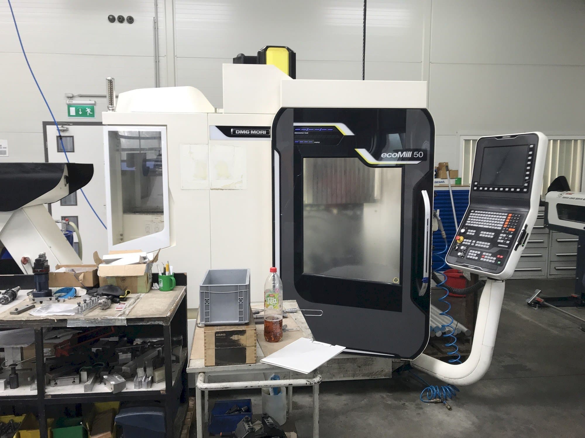Front view of DMG MORI Ecomill 50  machine