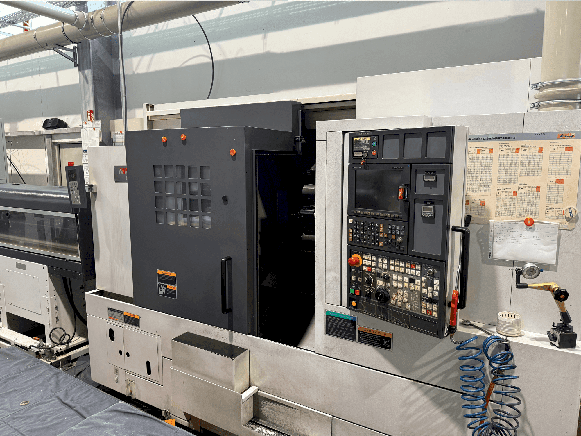 Front view of MORI SEIKI NL2500Y /700  machine