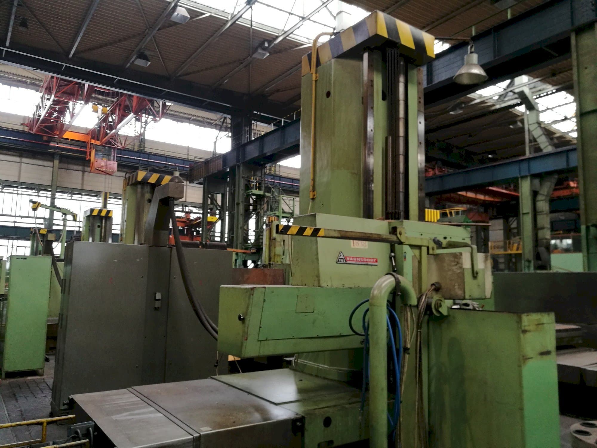 Front view of TOS WHN 13  machine