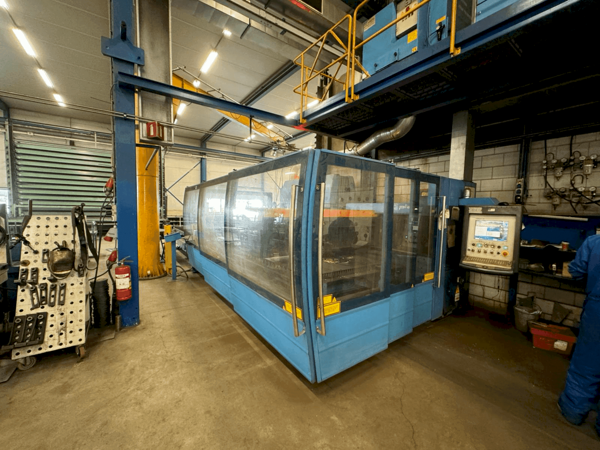 Front view of Prima Power Platino 1530HS 3kW CO2  machine