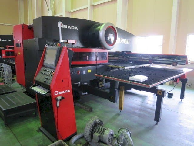 Front view of AMADA EM 2510NT  machine