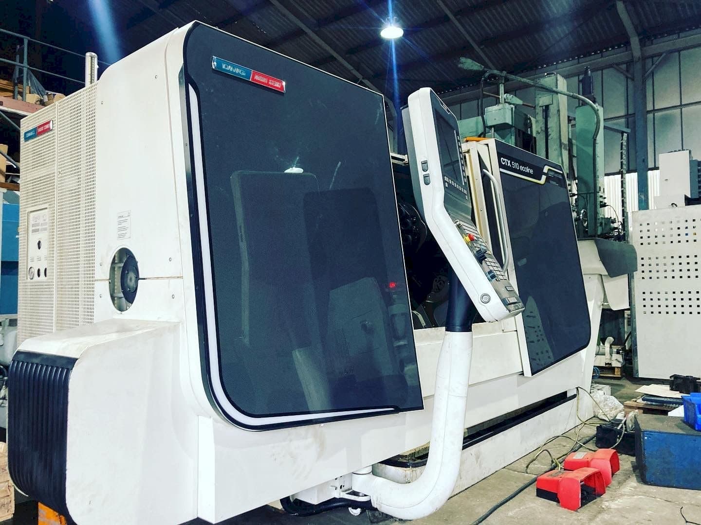 Left side view of DMG Mori Seiki CTX 510 ECO  machine