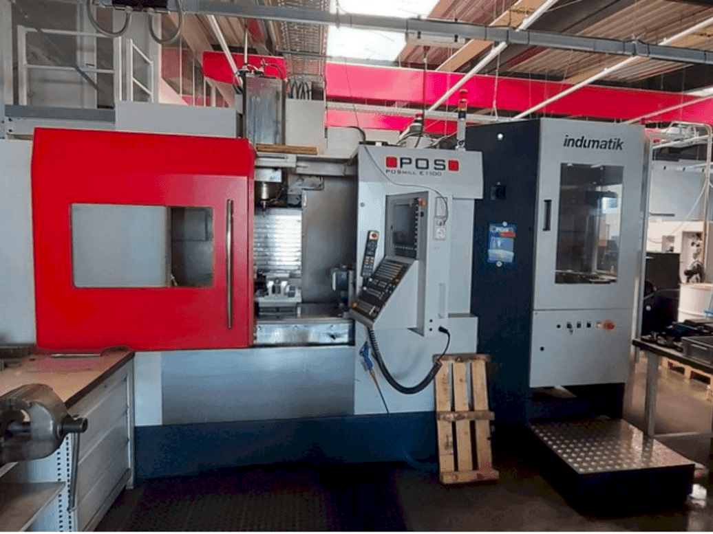 Front view of POSmill POS E1100  machine