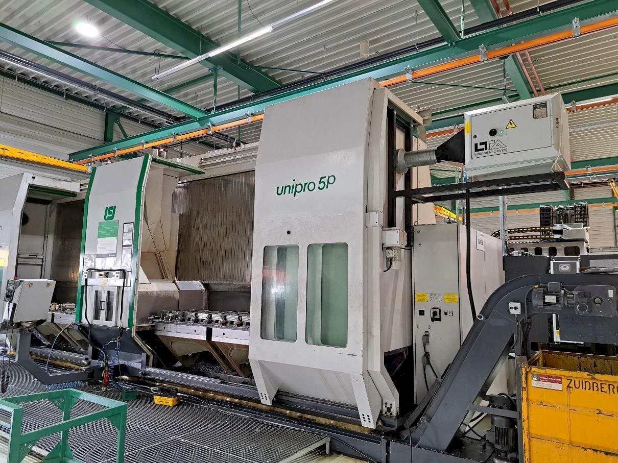 Front view of Unisign Unipro 5P  machine