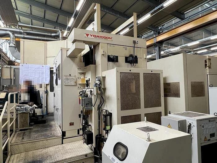Front view of YASDA YBM 1000N  machine