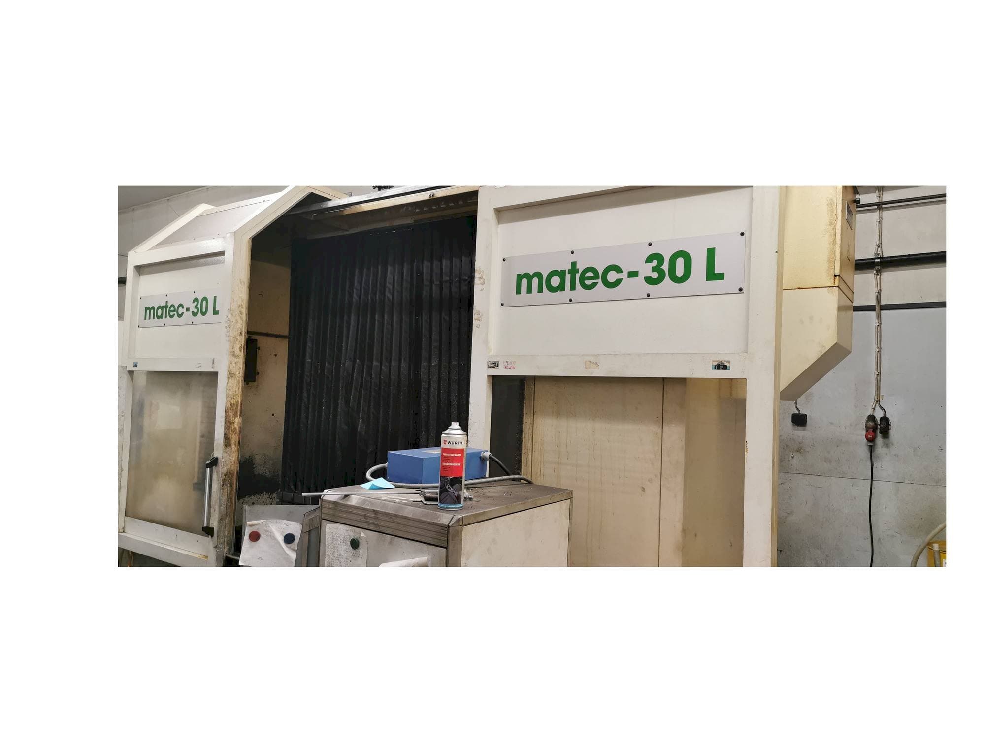 Front view of Matec 30 L  machine