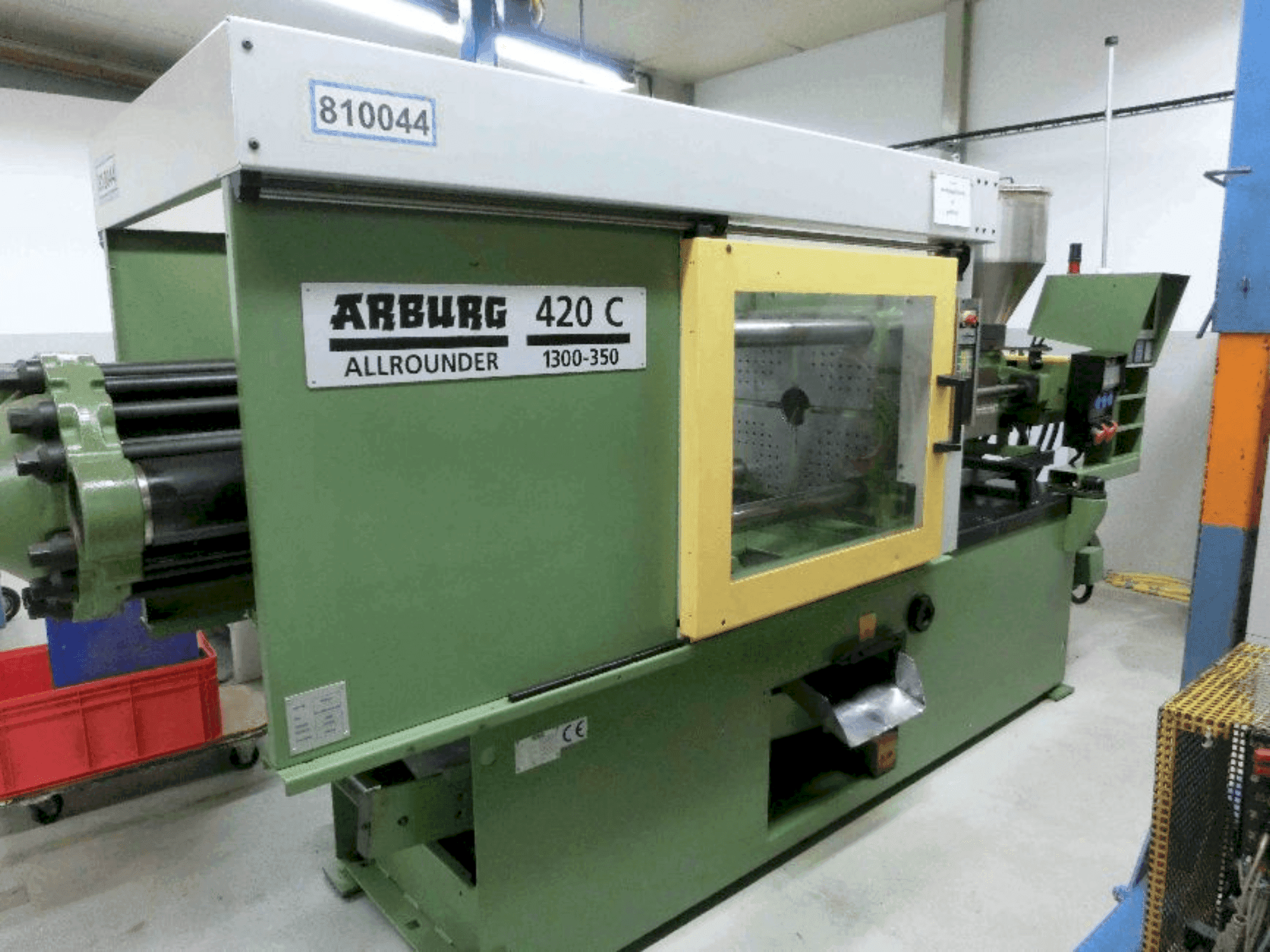 Front view of Arburg Allrounder 420C 1300-350  machine