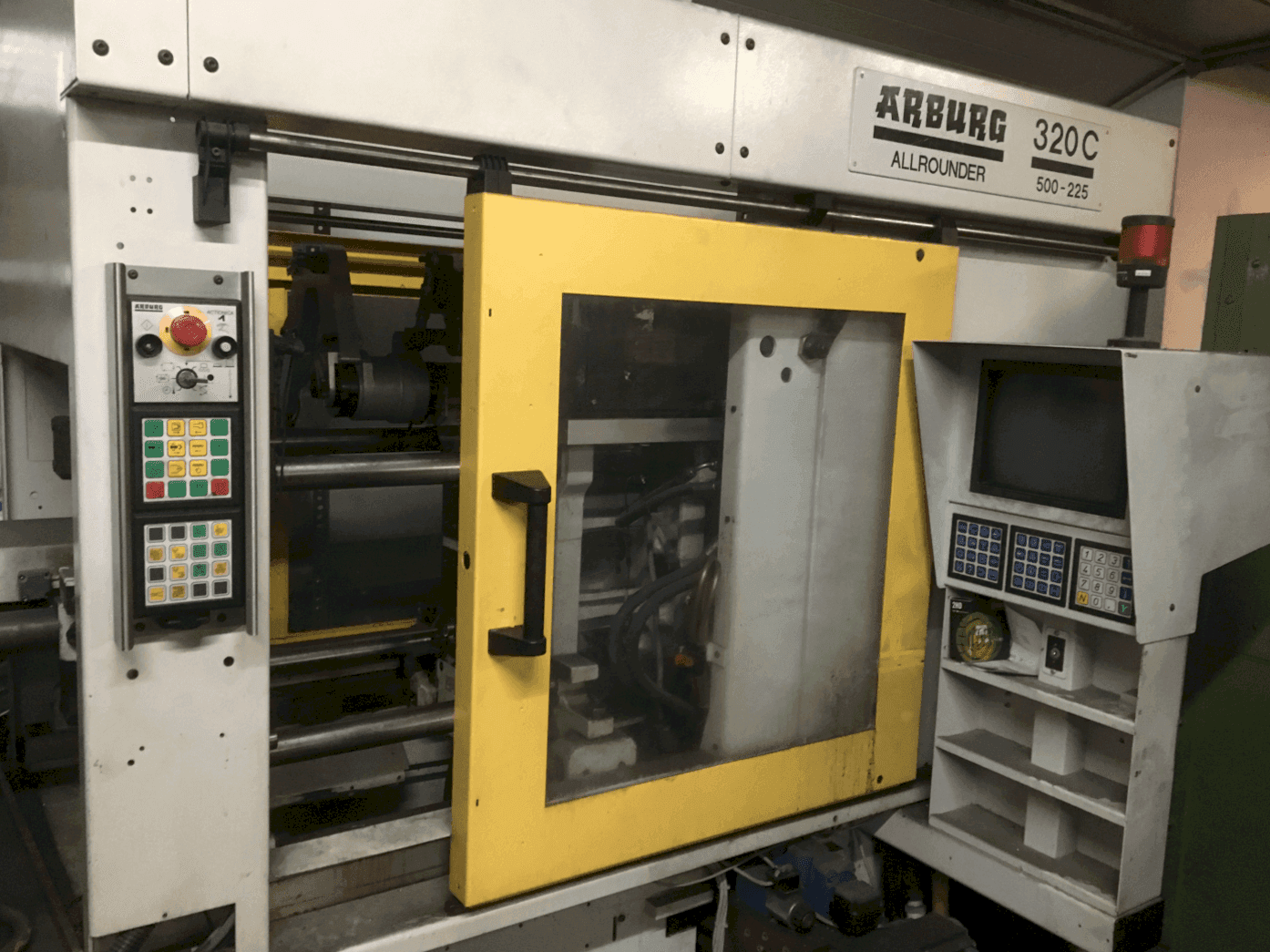 Front view of Arburg Allrounder Centex 320 CD-500-225  machine