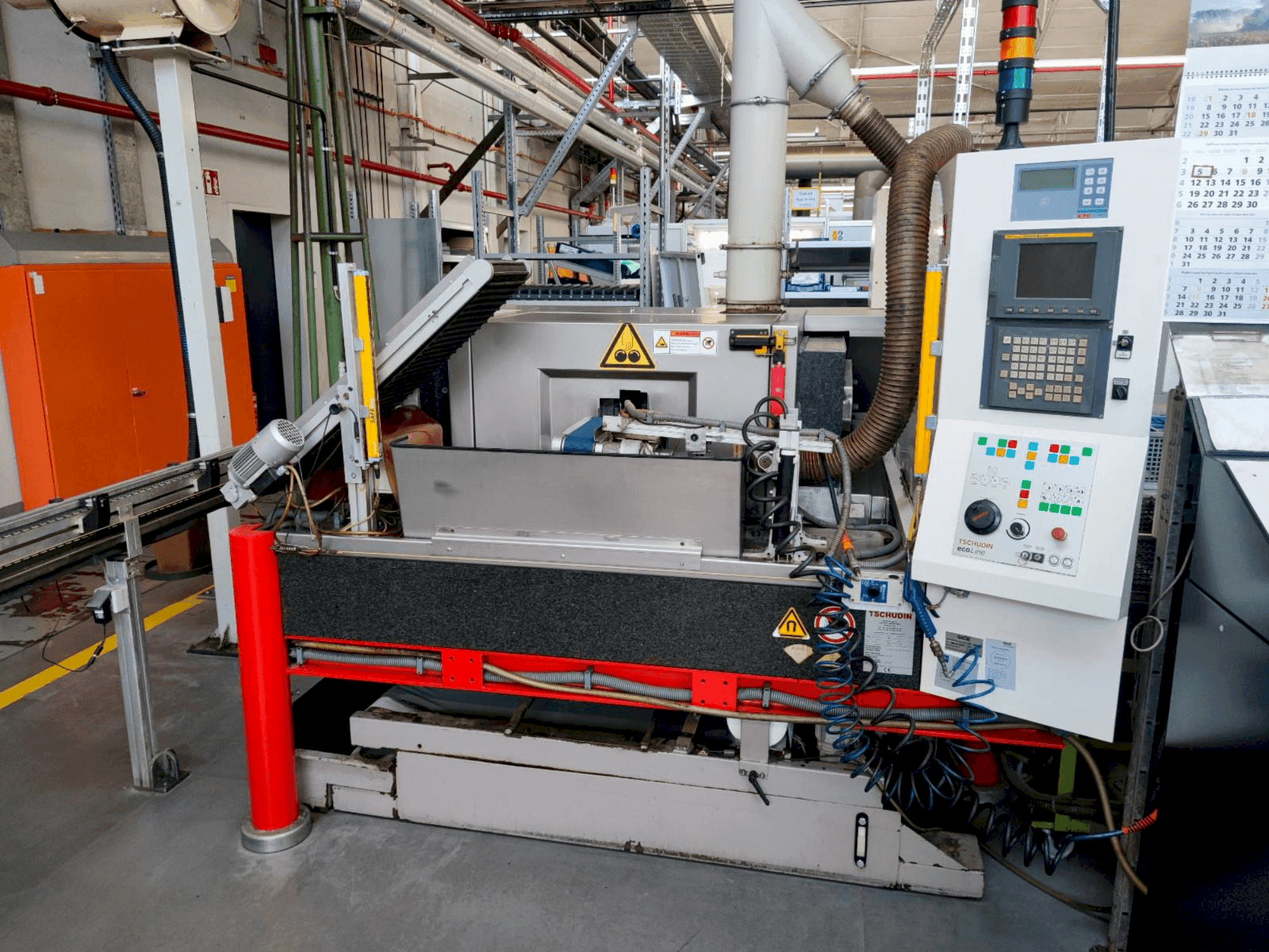 Front view of TSCHUDIN ecoLINE 400  machine