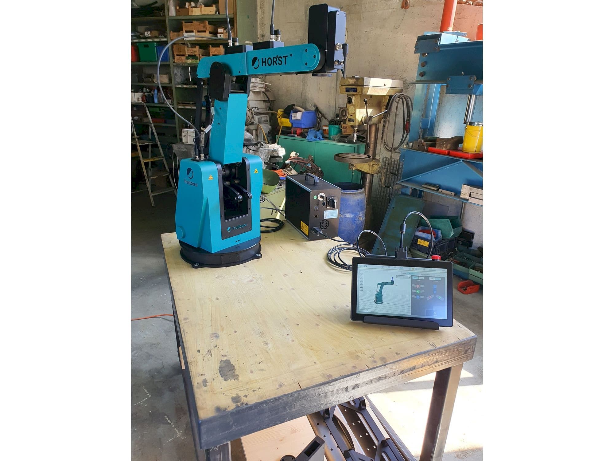 Front view of Fruitcore Horst 900  machine