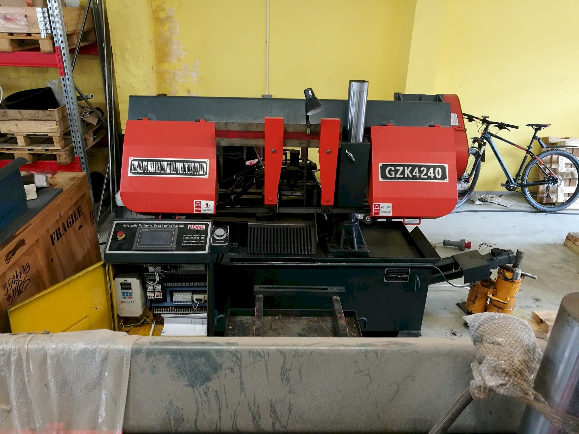 Front view of NDNL GZK4240  machine