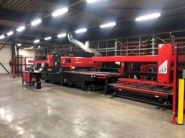 Front view of AMADA LC 2415 Alpha IV NT  machine
