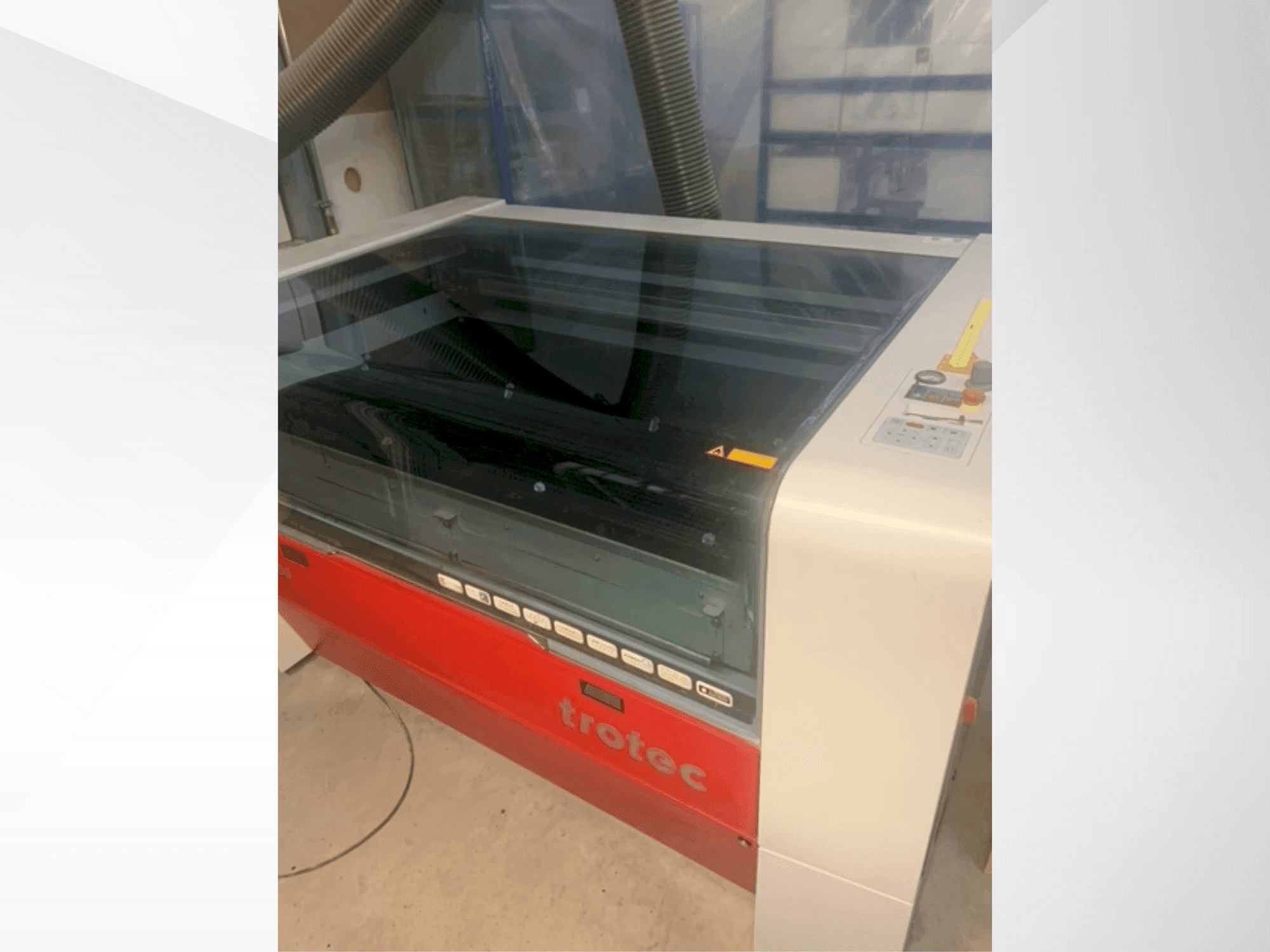 Front view of Trotec SP500  machine