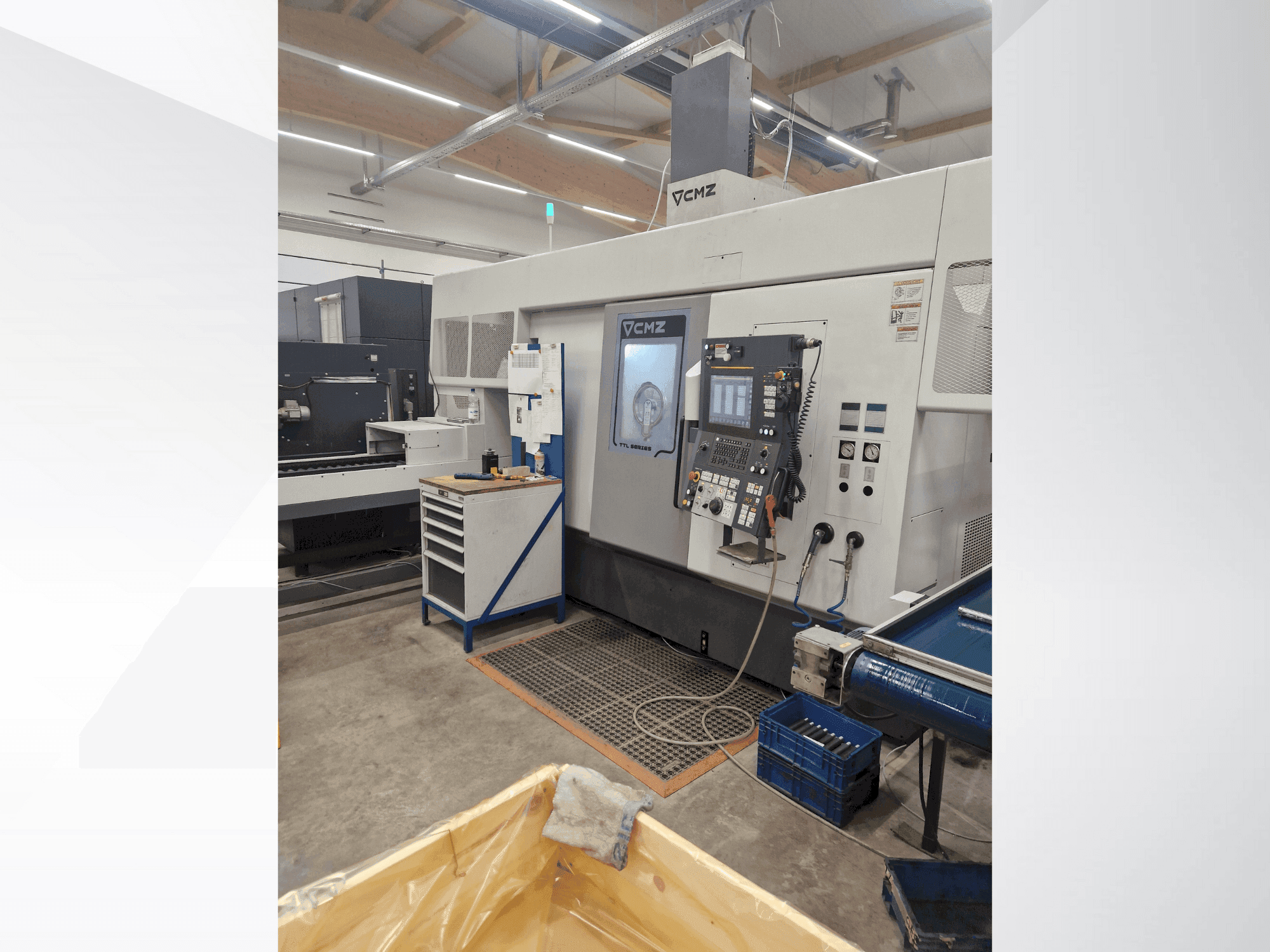 Front view of CMZ TTL-66-66-TTY-T2Y  machine