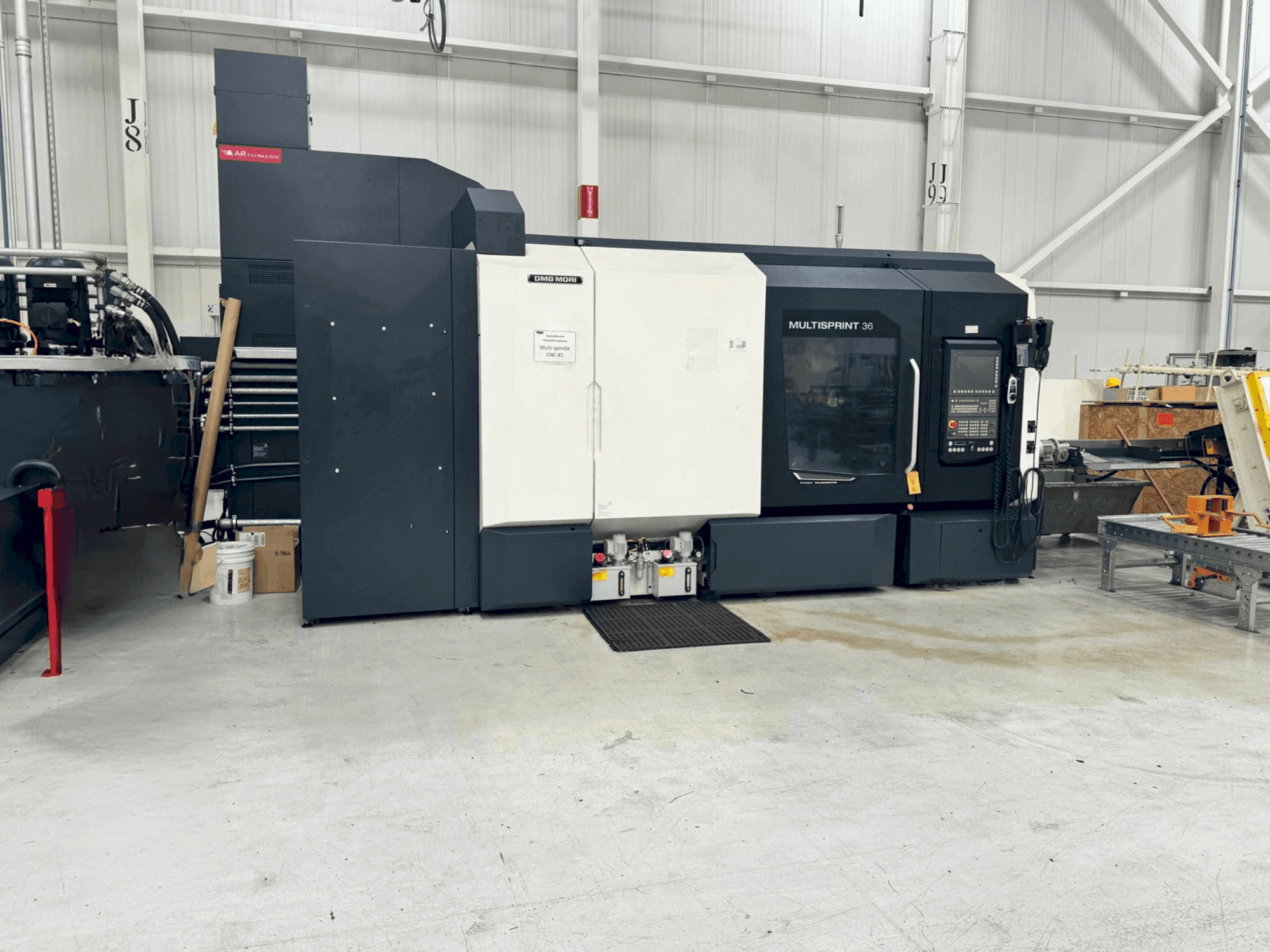 Front view of DMG MORI Multisprint 36  machine