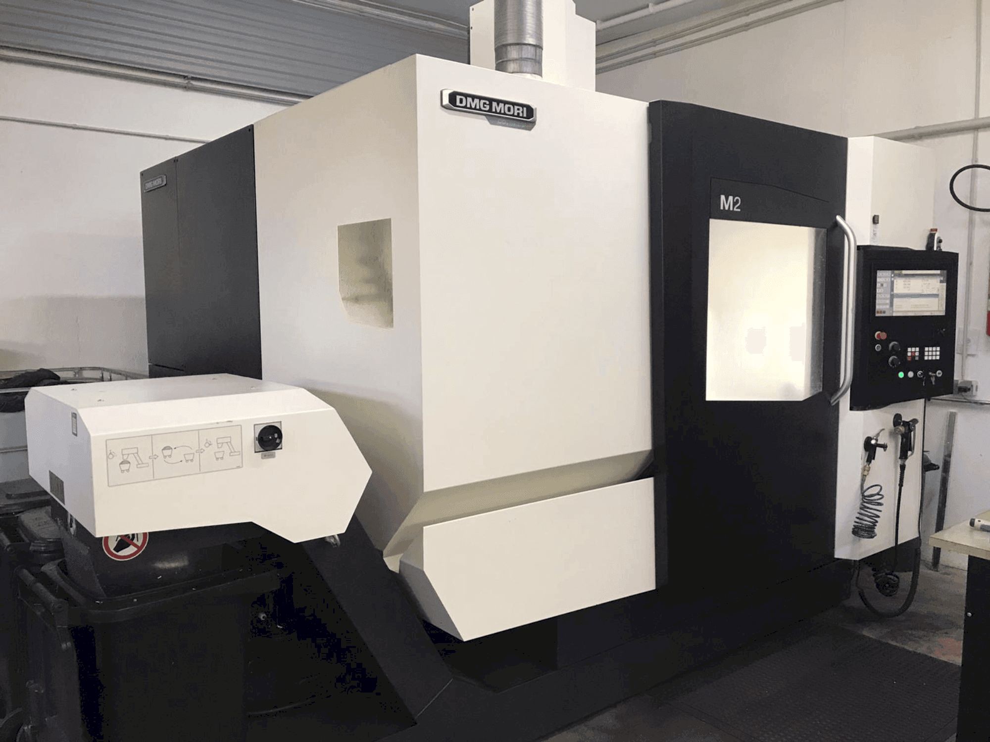 Front view of DMG MORI M2  machine