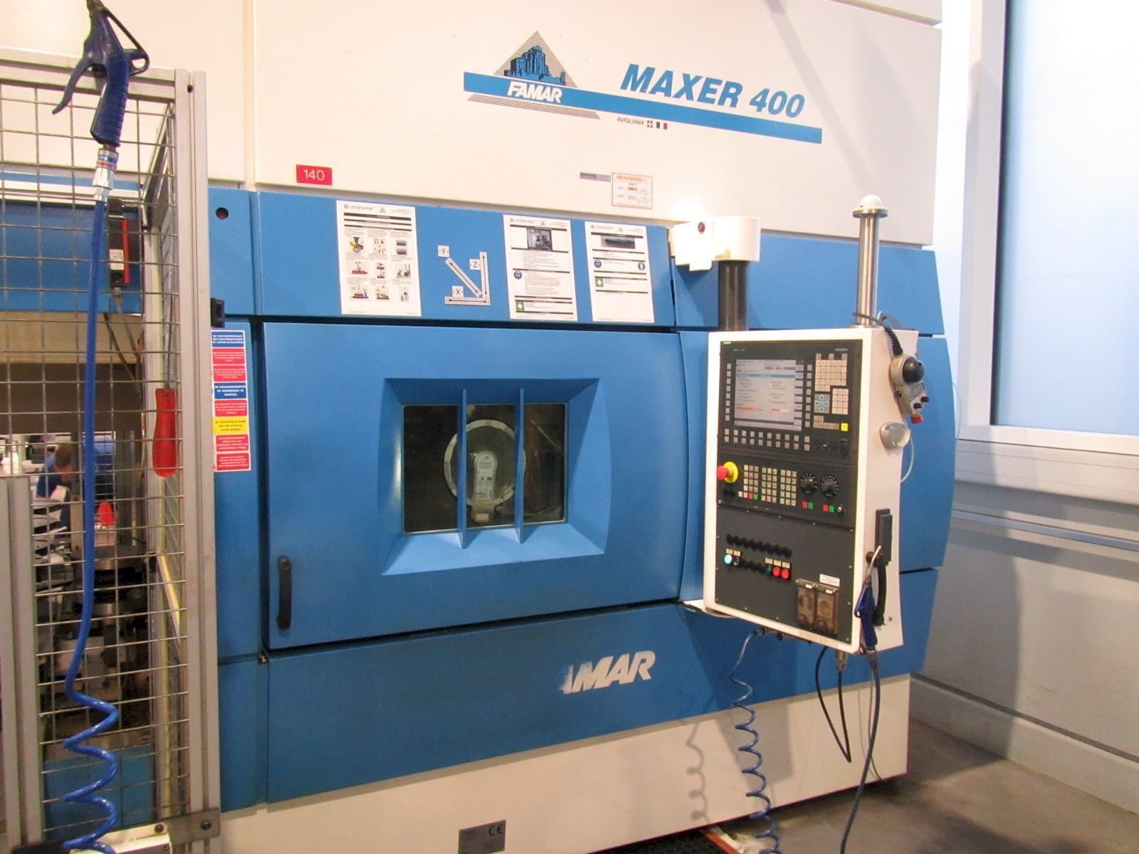 Front view of Famar Maxer 400  machine