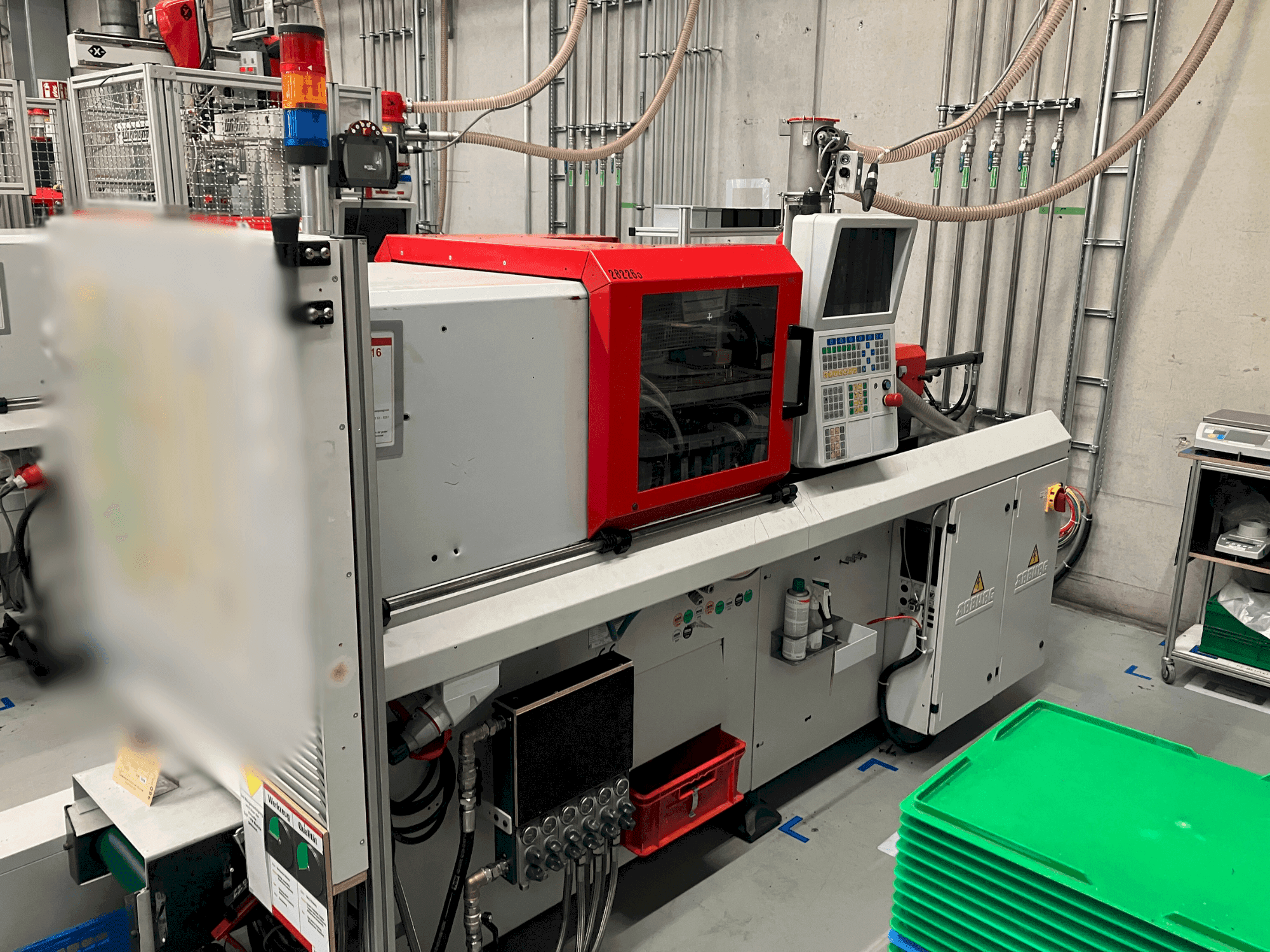 Front view of Arburg Allrounder 270 S 250-60  machine