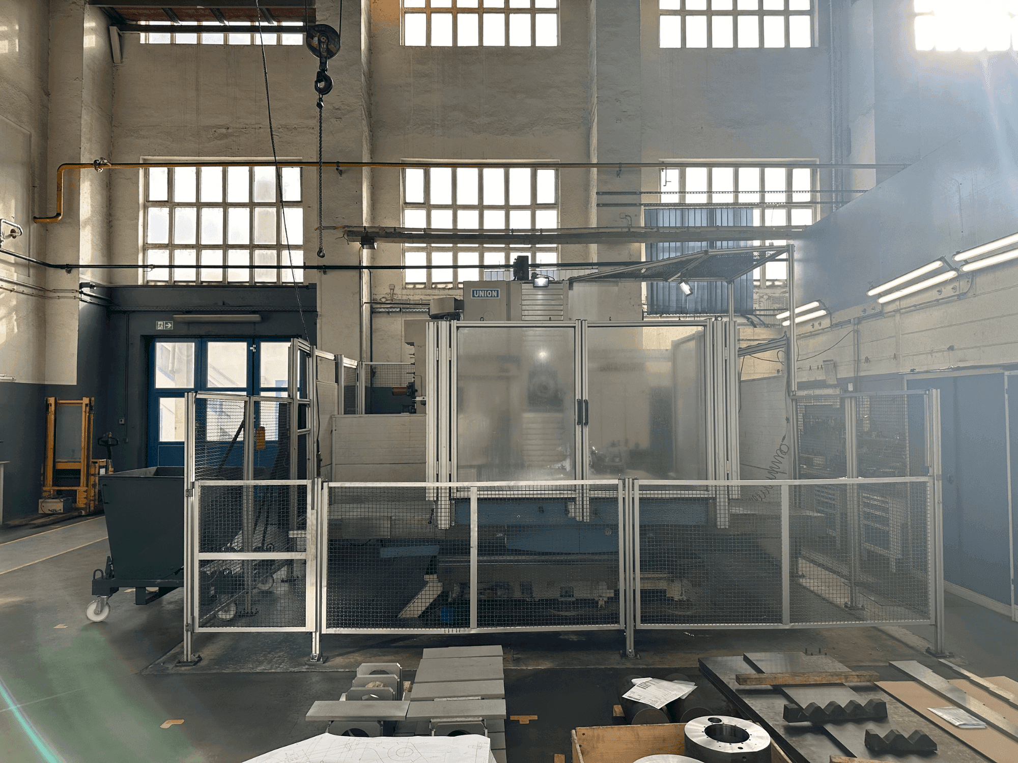 Front view of Union TC 110  machine