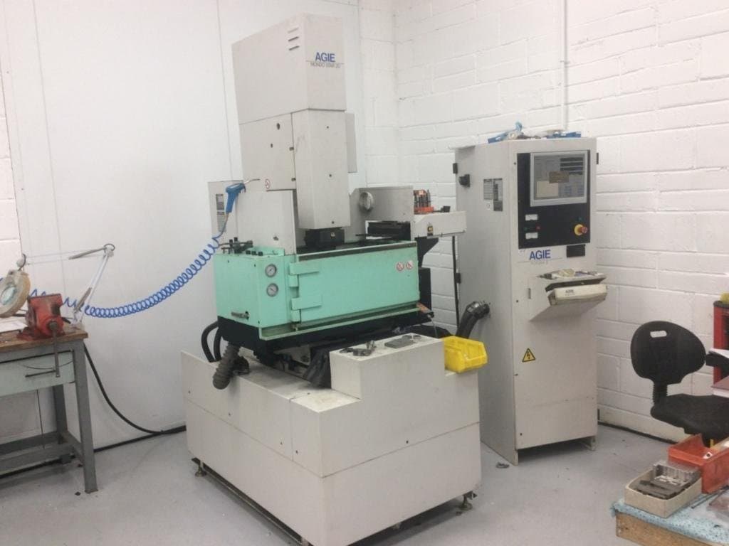 Front view of AGIE Mondo 20 Star  machine