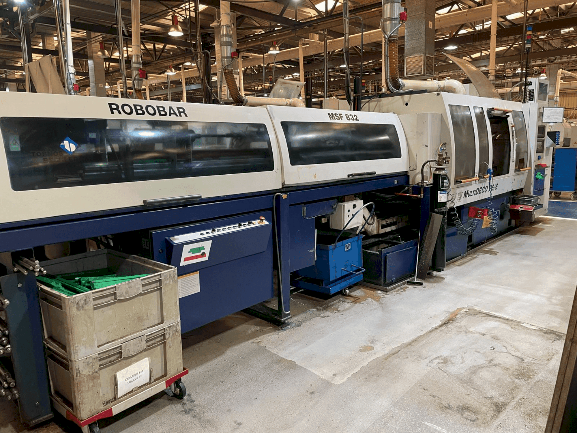 Front view of Tornos-Bechler MultiDeco 26-6  machine