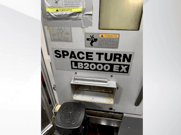 Front view of Okuma Space Turn LB2000 EX  machine