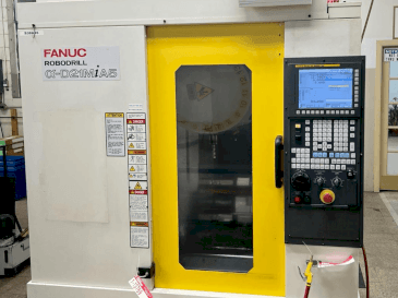 Front view of FANUC Robodrill D21MiA5 machine