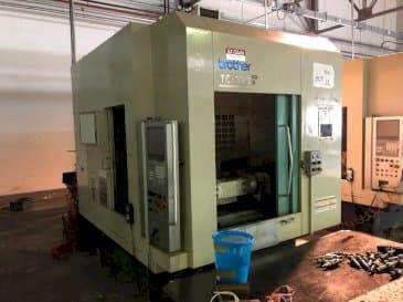 Front view of Brother TC 32B machine