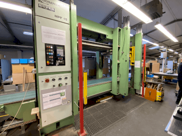 Front view of LIGMATECH MPP 15  machine