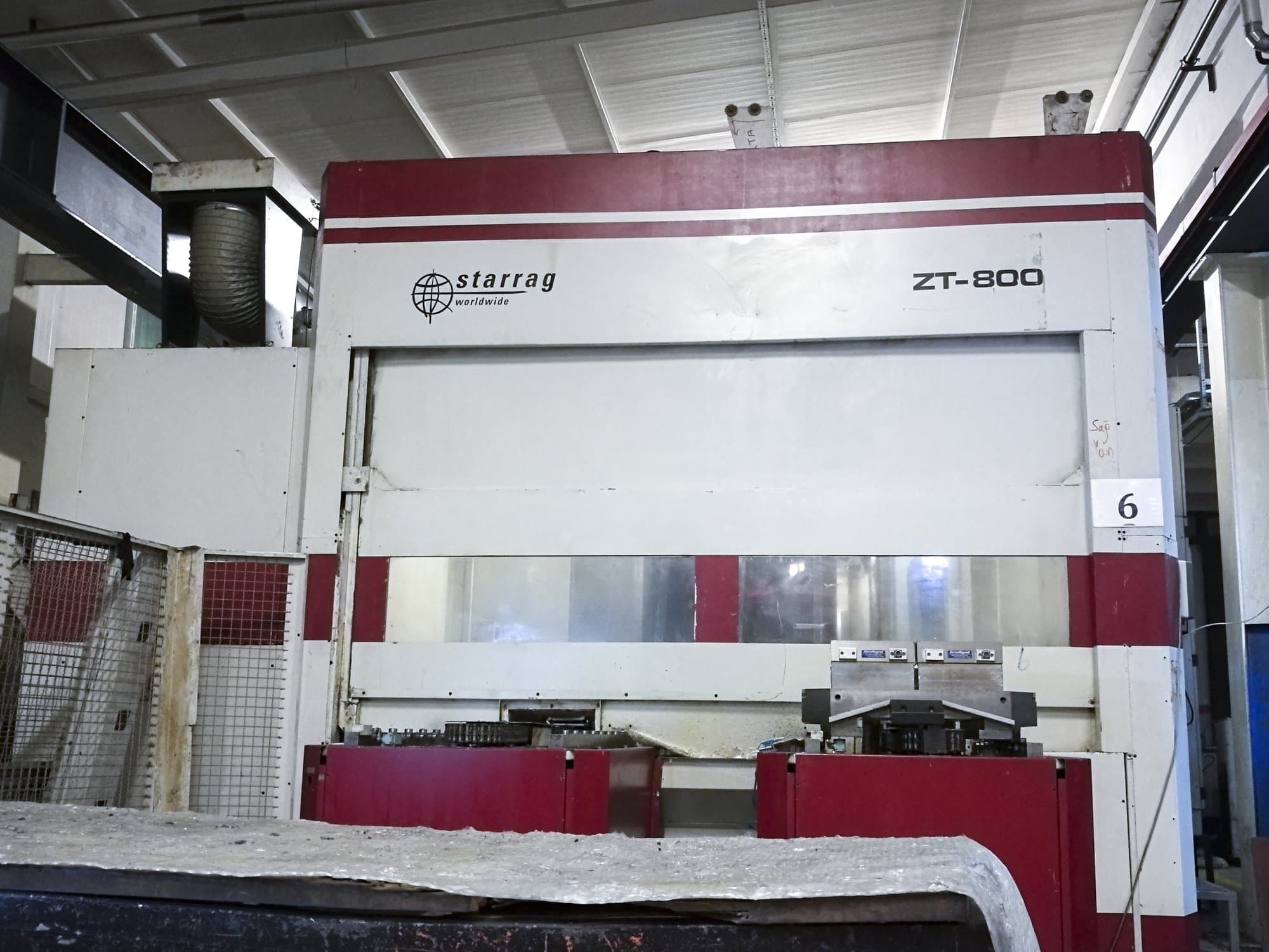 Front view of Starrag ZT 800/130 machine