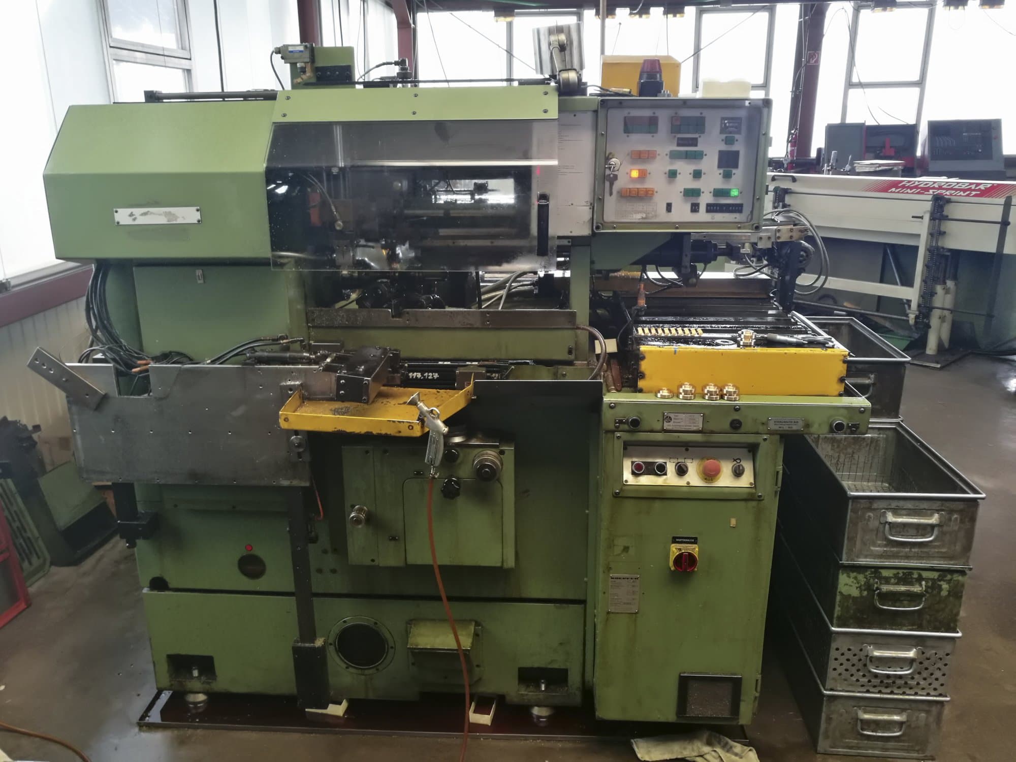 Front view of KOEPFER 153 B machine