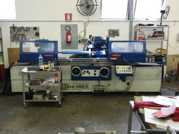 Front view of Knuth RSM 1500 C machine