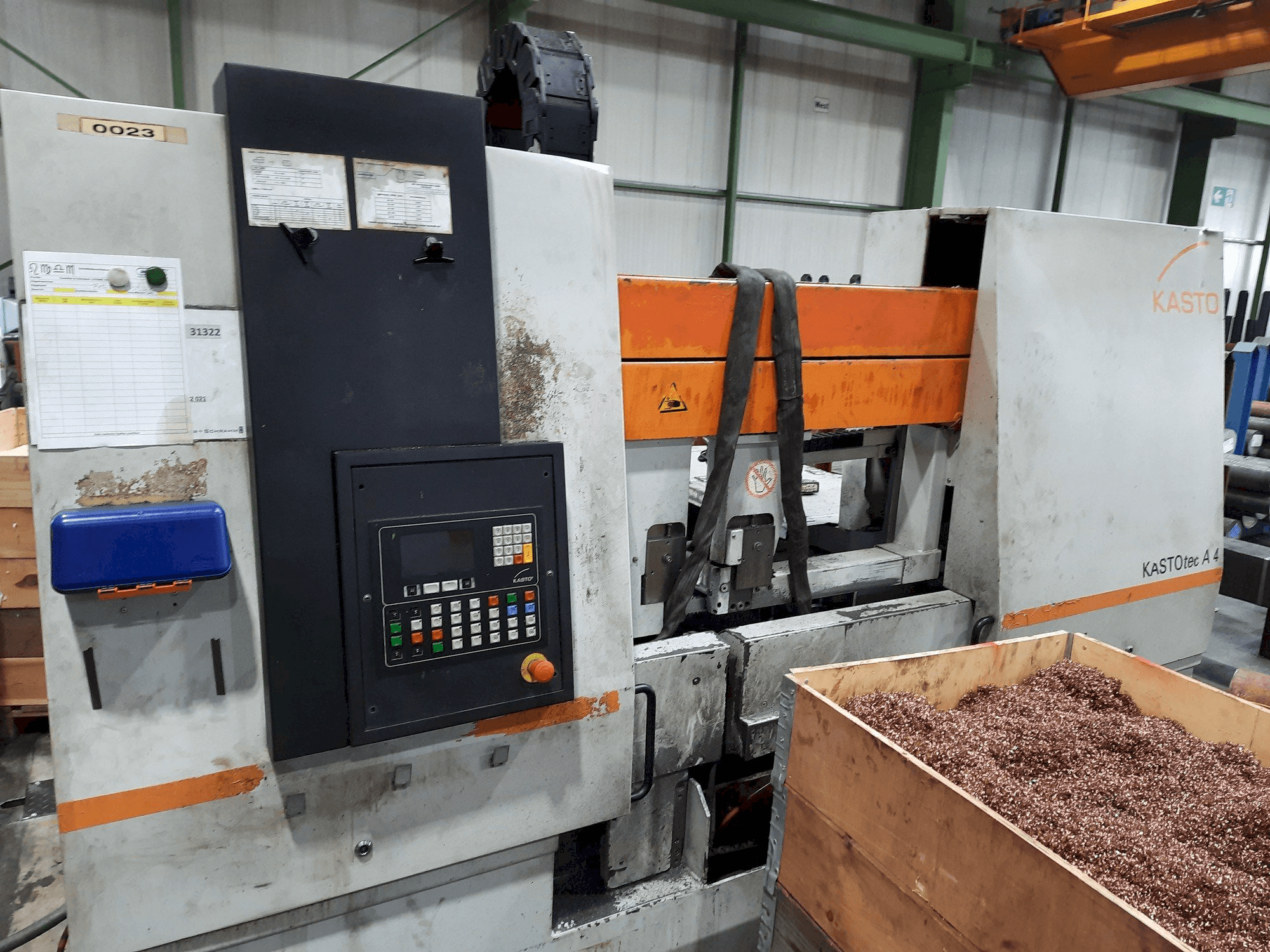 Front view of KASTO tec A 4 machine