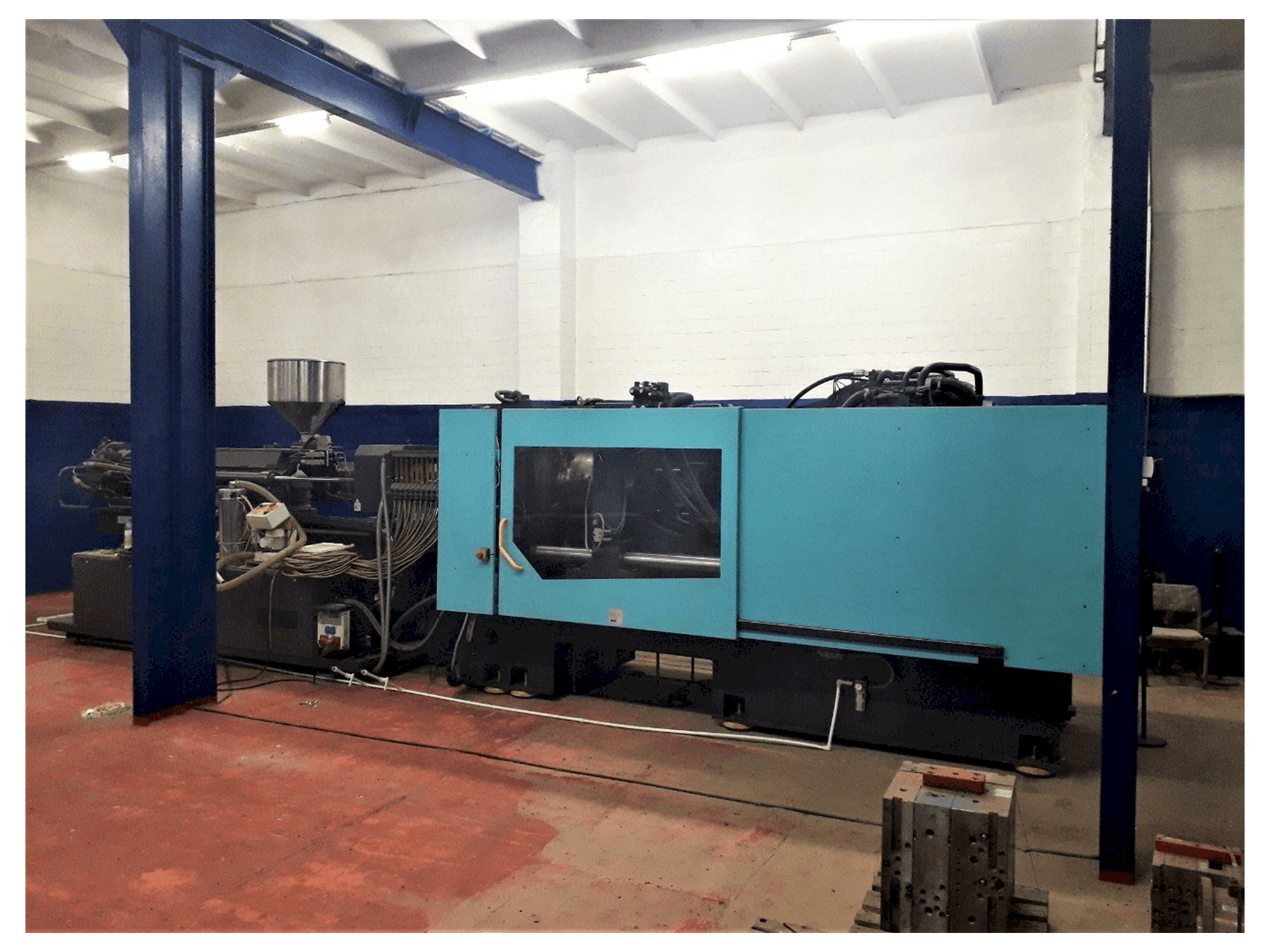 Front view of DEMAG Systec Sumitomo 500/9200- 6400 machine