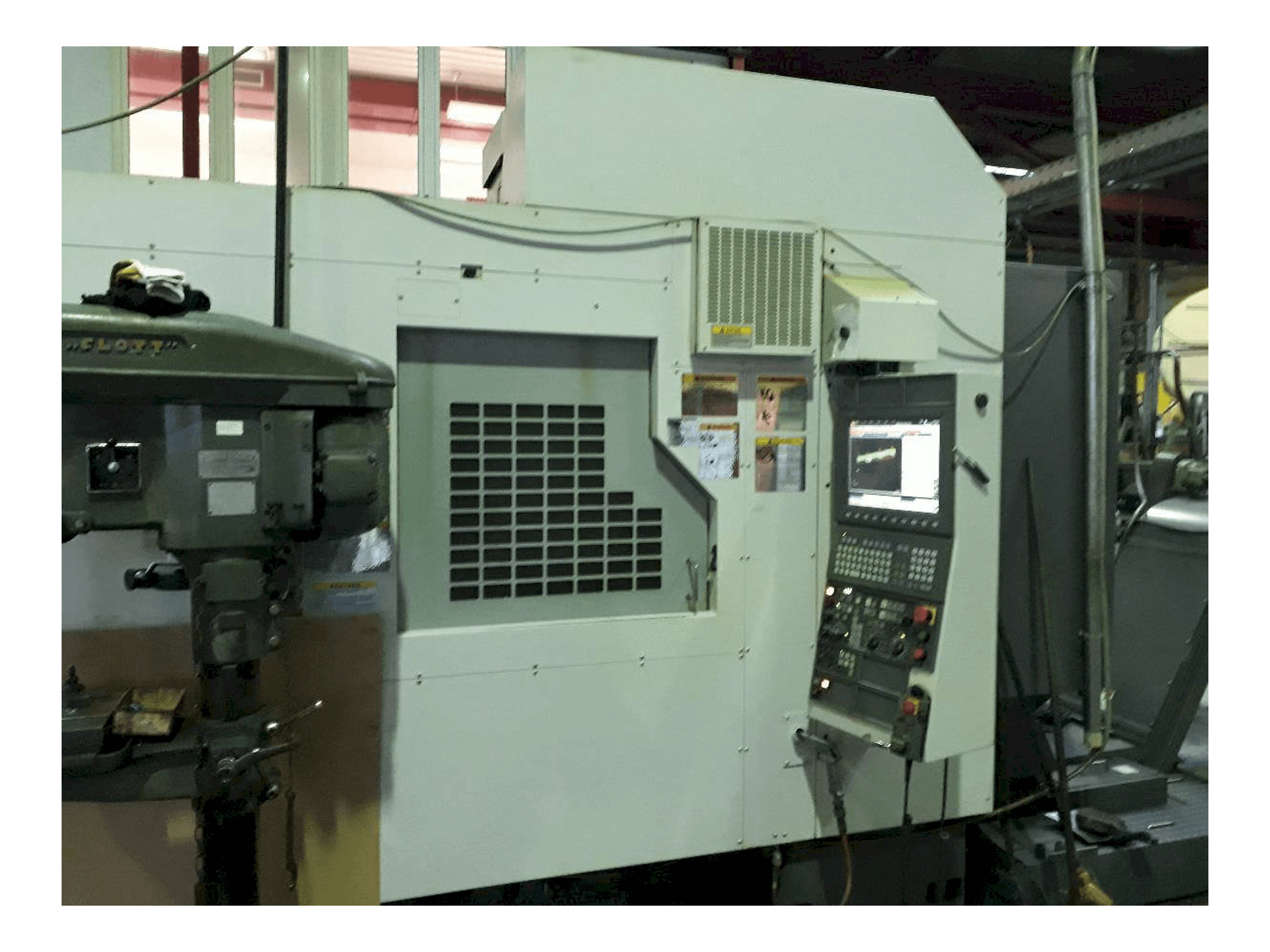 Front view of Okuma ACE Center MF-46VA machine