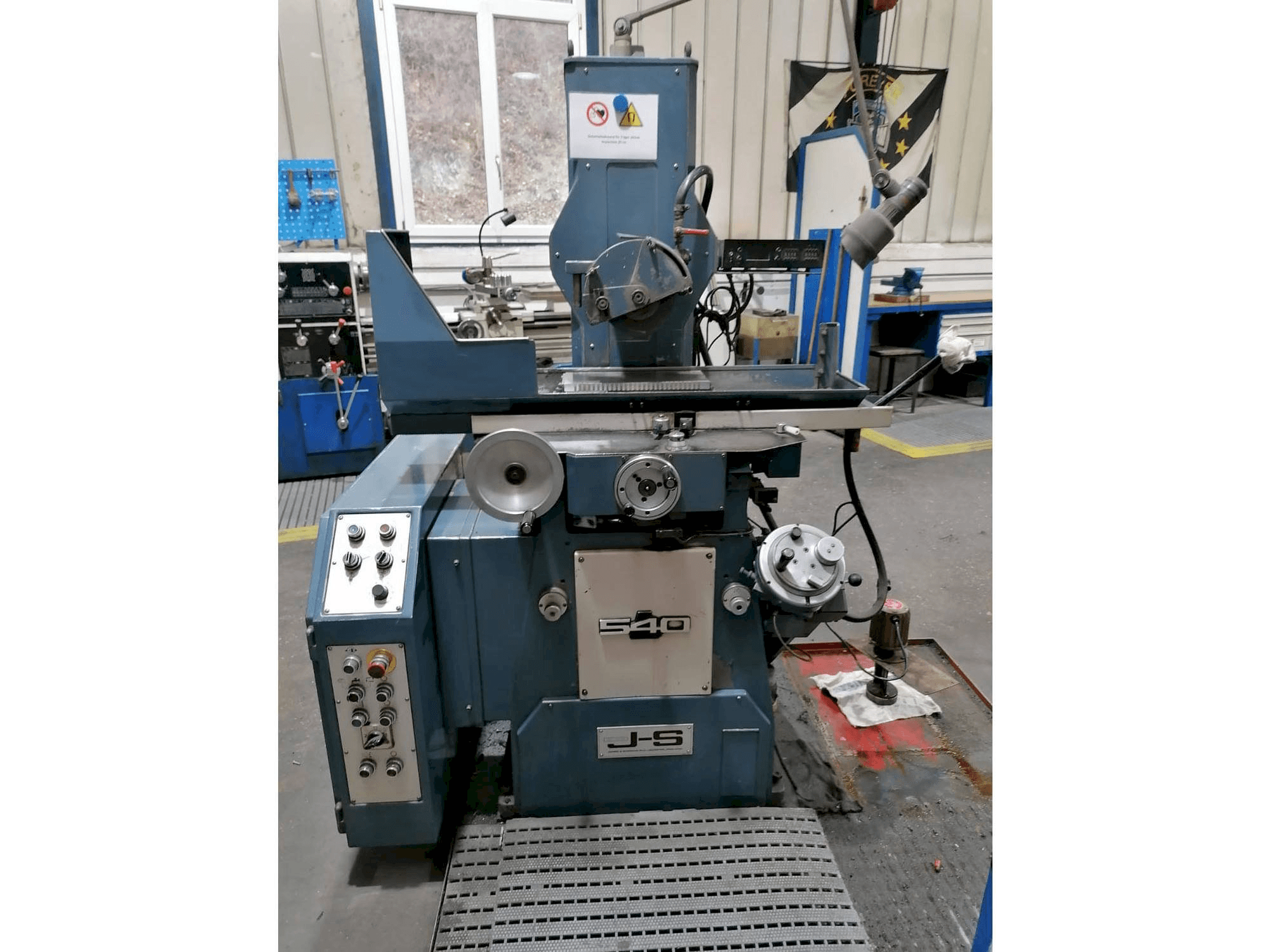 Front view of Jones & Shipman 540 machine