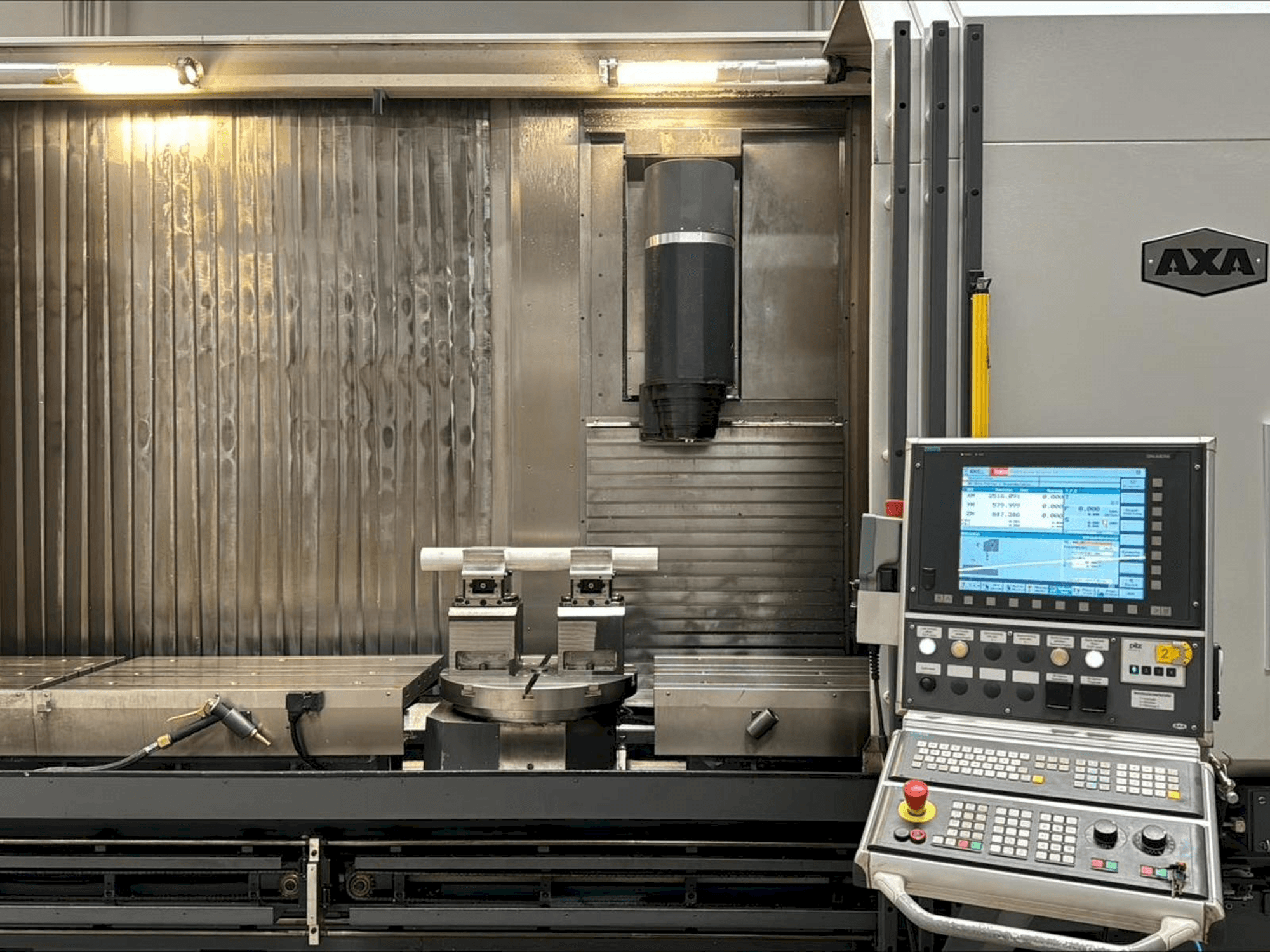 Front view of AXA VHC-2 machine