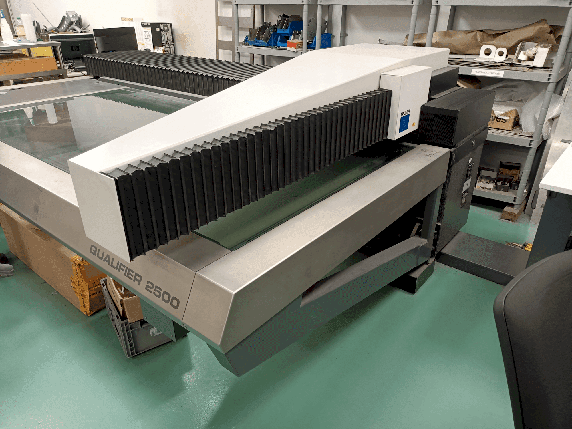 Front view of TRUMPF Qualifier 2500 machine