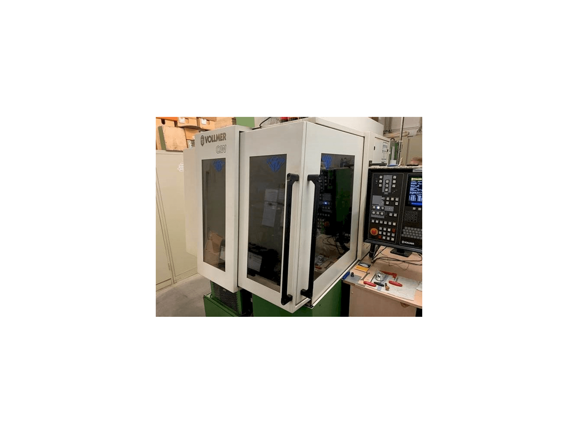 Front view of VOLLMER QW72 P machine