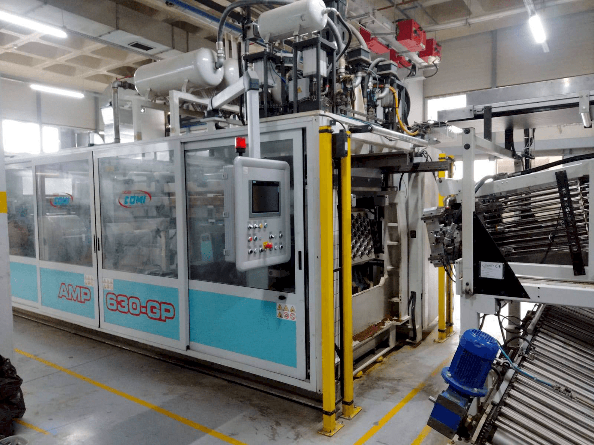 Front view of AMUT COMI AMP 630 GP/FL machine