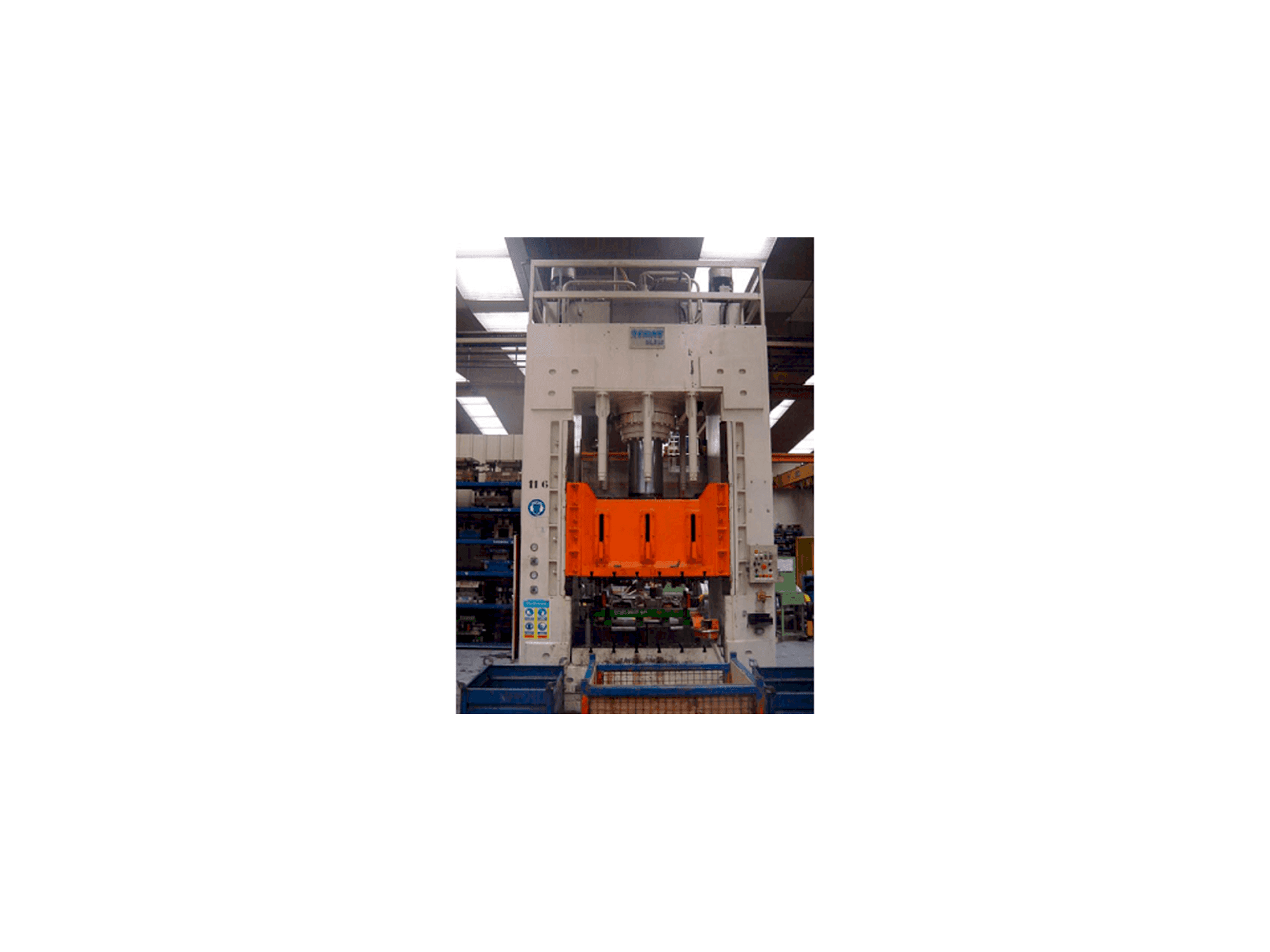 Front view of REHINE 91/A300 machine